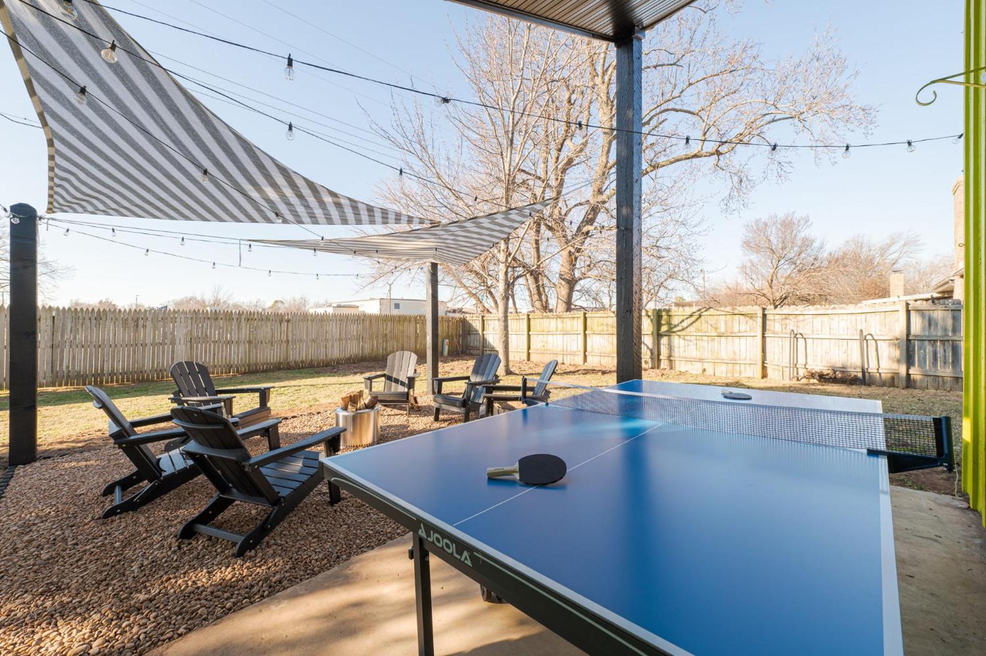 Norman Retreat - Mins To Ou Fire Pit 3Bd Villa Exterior foto